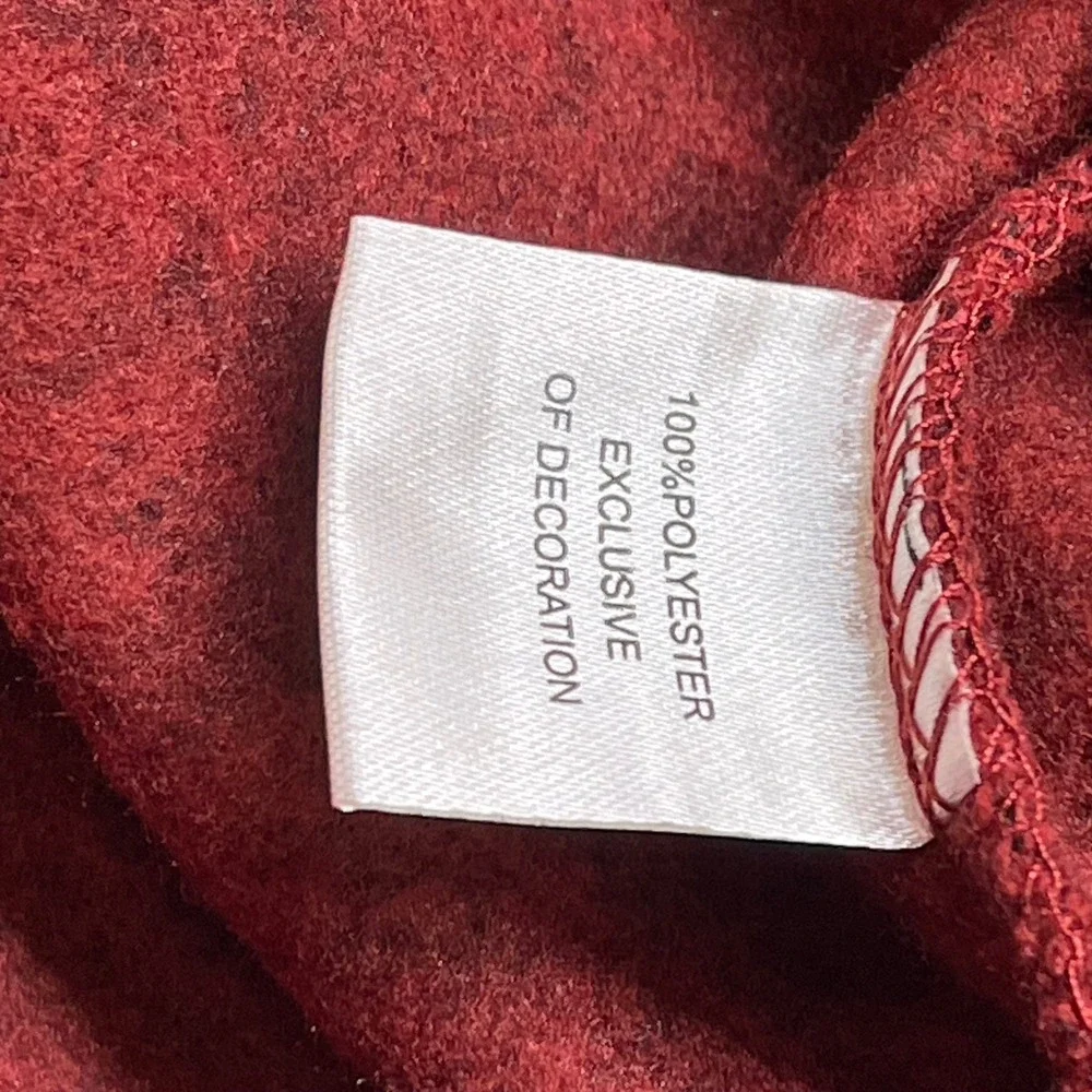 Tailorbyrd‎ Collection Mens Red Heathered 1/4 Zip Pullover Sweater XL NWT